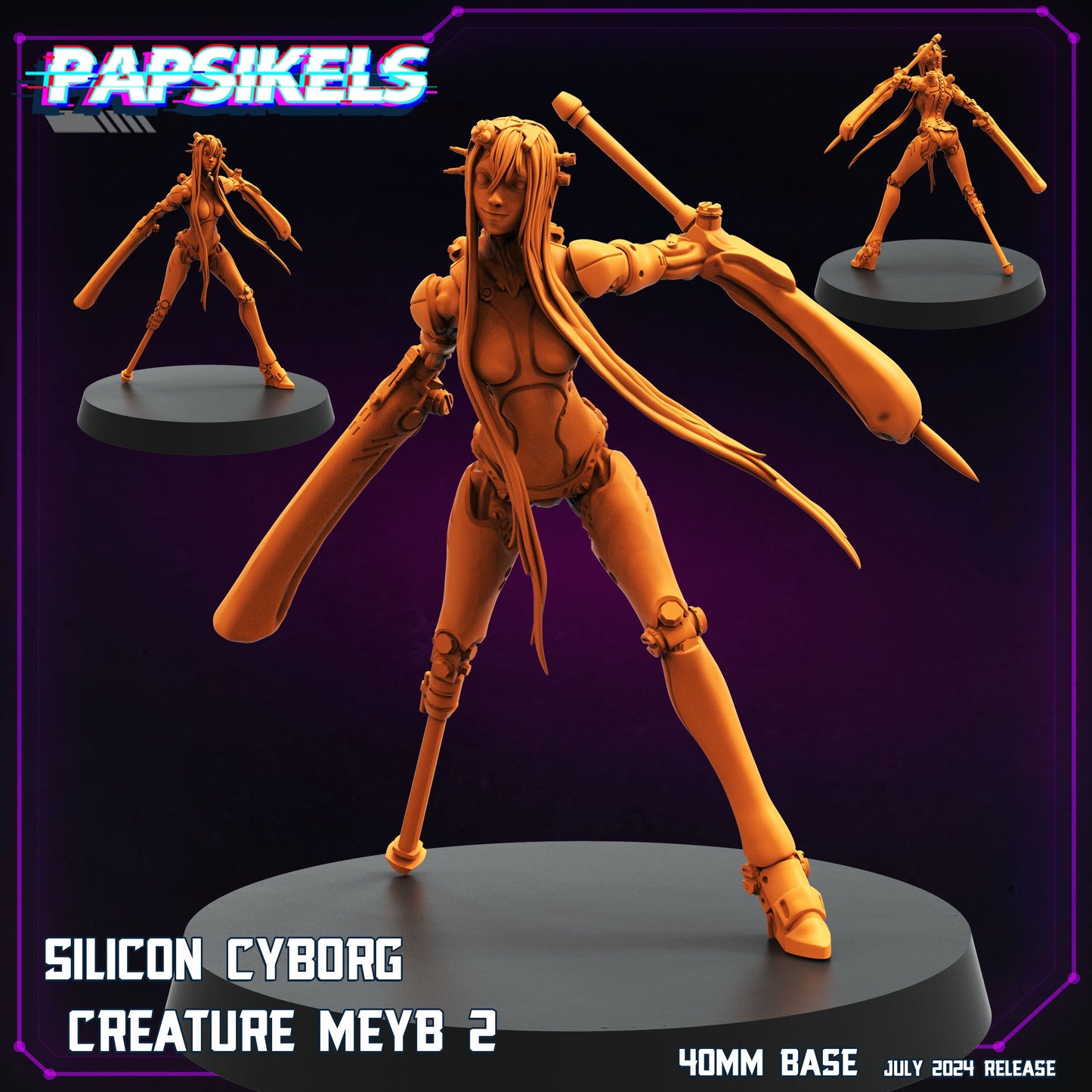 Silicon Cyborg Creature Meyb v2