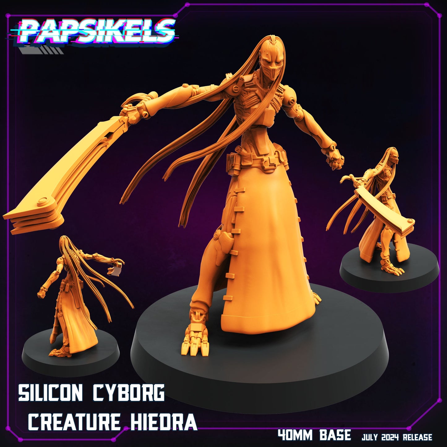 Silicon Cyborg Creature Hiedra