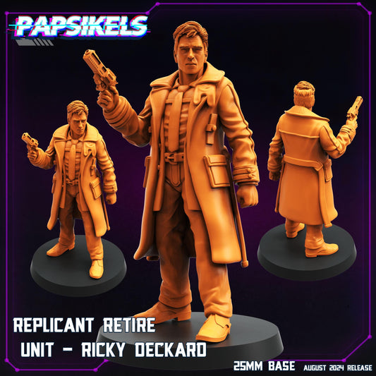 Replicant Retire Unit - Ricky Deckard