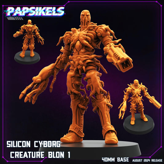 Silicon Cyborg Creature Blon 1