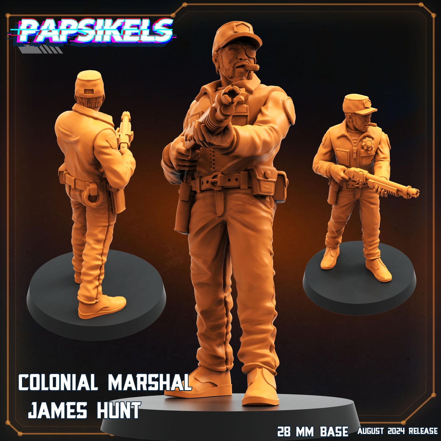 Colonial Marshal James Hunt