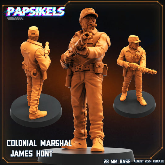 Colonial Marshal James Hunt