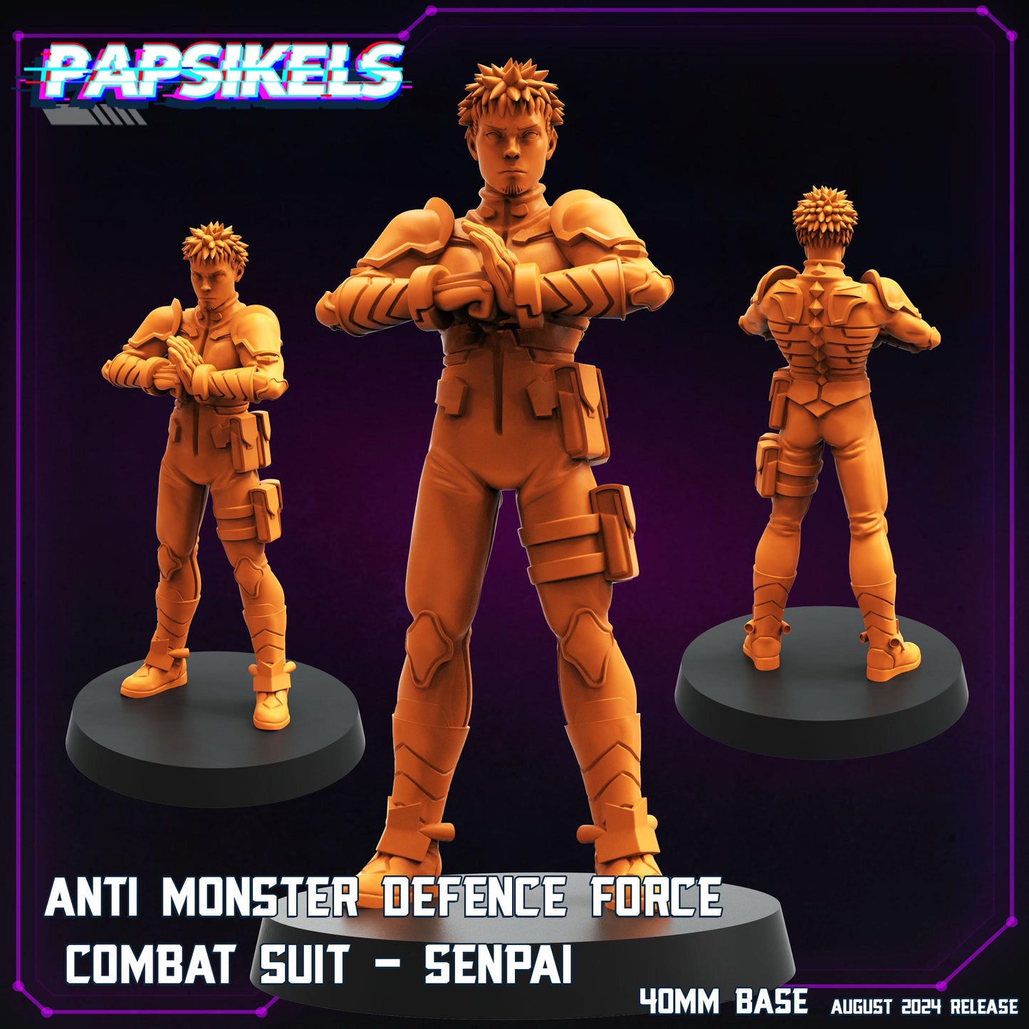 Anti Monster Defence Force Combat Suit - Senpai