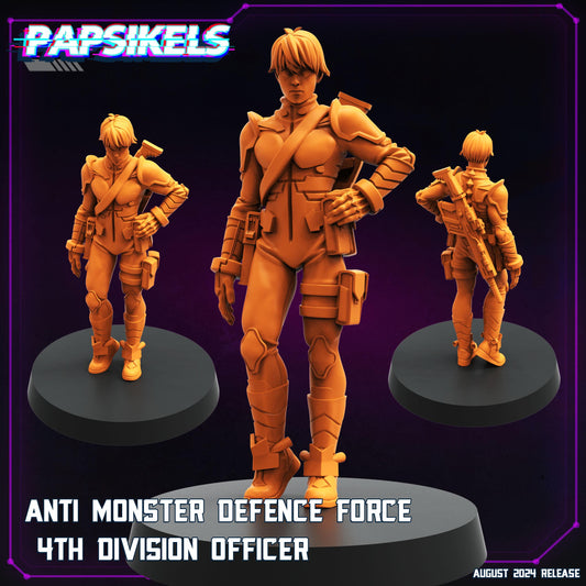 Anti Monster Defence Force 4th Division Officer