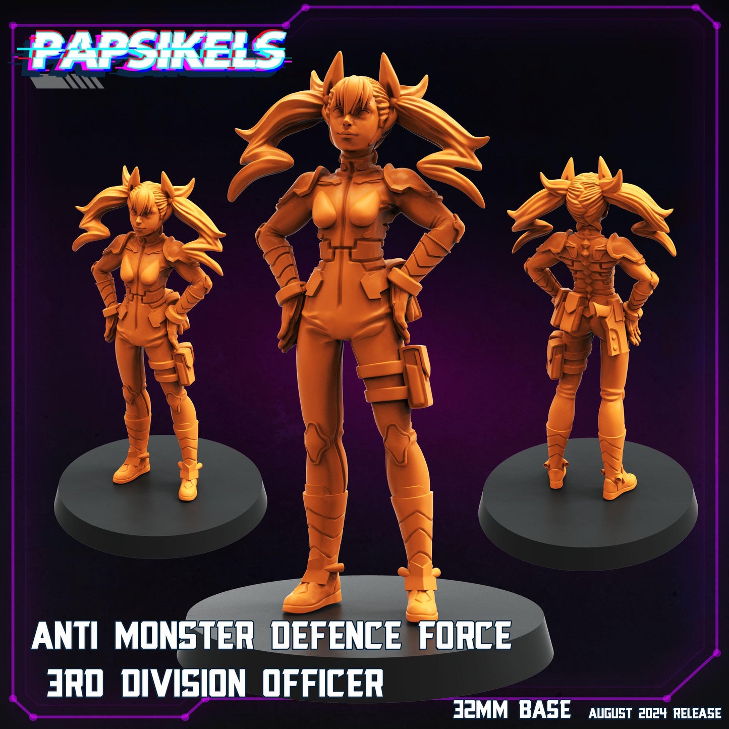 Anti Monster Defence Force 3rd Division Officer