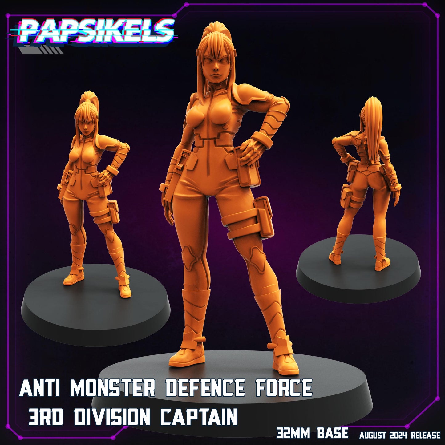 Anti Monster Defence Force 3rd Division Captain