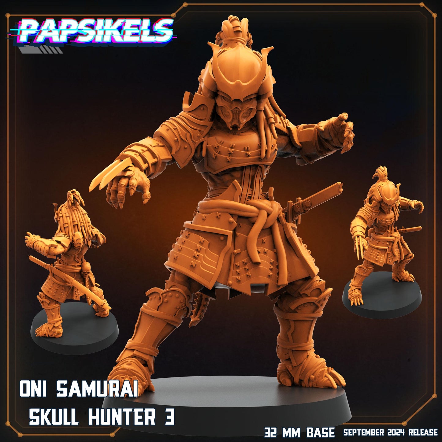 Oni Samurai Skull Hunter 3