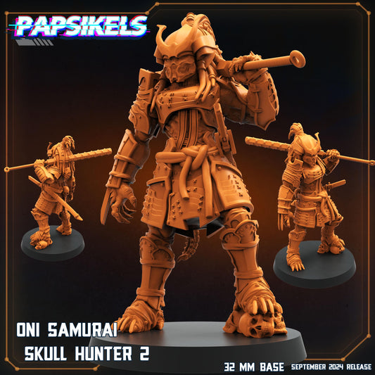 Oni Samurai Skull Hunter 2