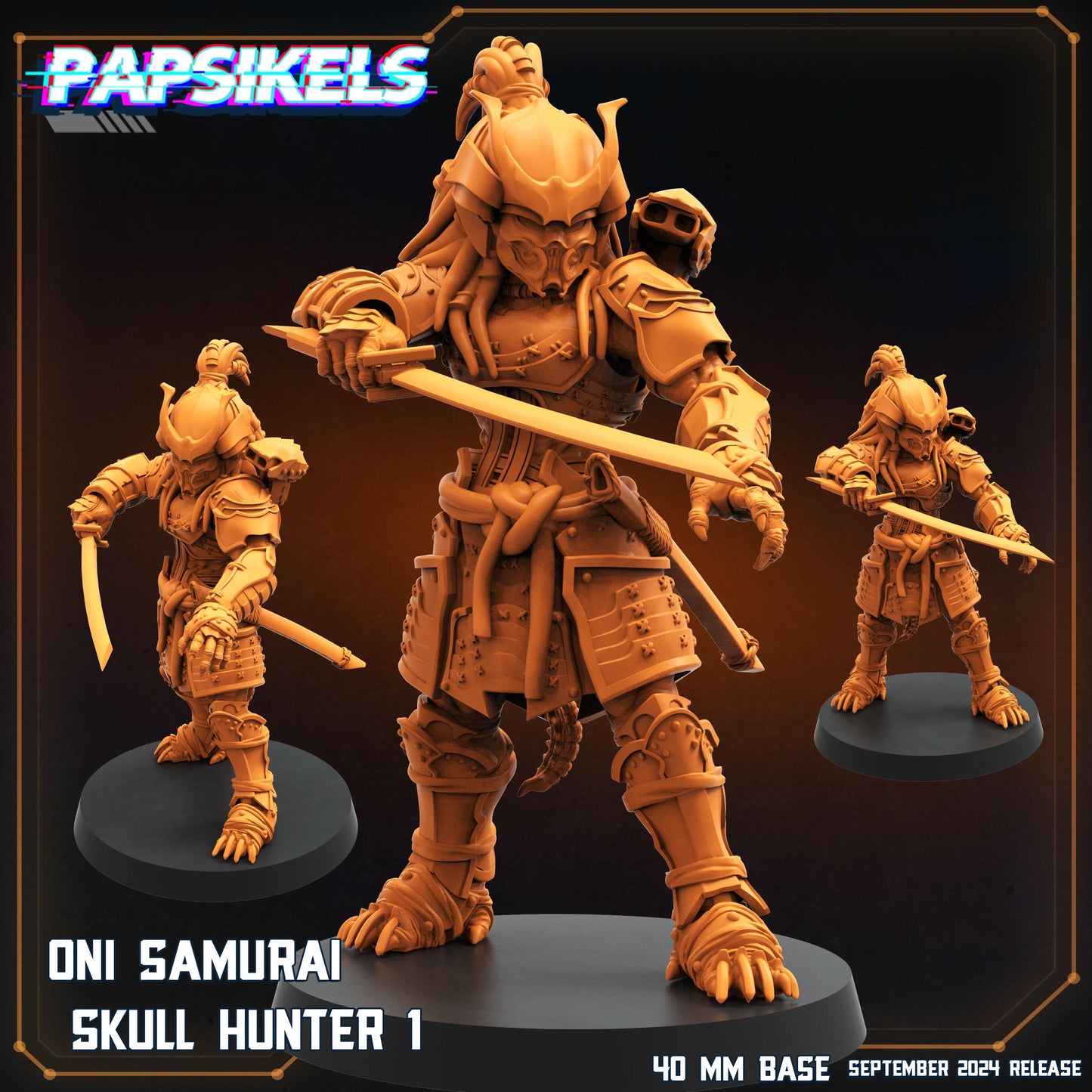 Oni Samurai Skull Hunter 1