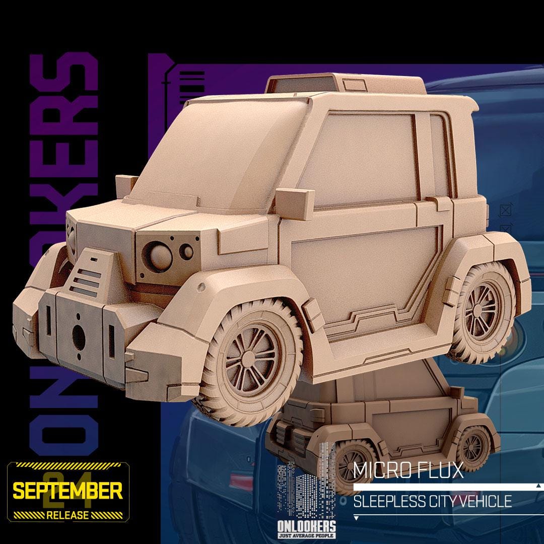 Sleepless City Vehicle - Micro Flux