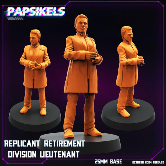 Replicant Retirement Divison Lieutenant