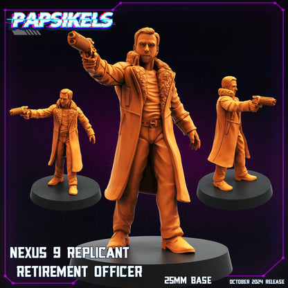 Nexus 9 Replicant Retirement  Officer 1