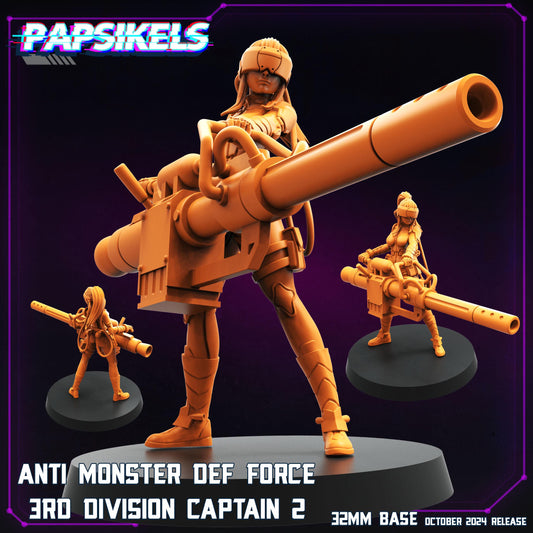 Anti Monster Defence Force 3rd Division Captain 2