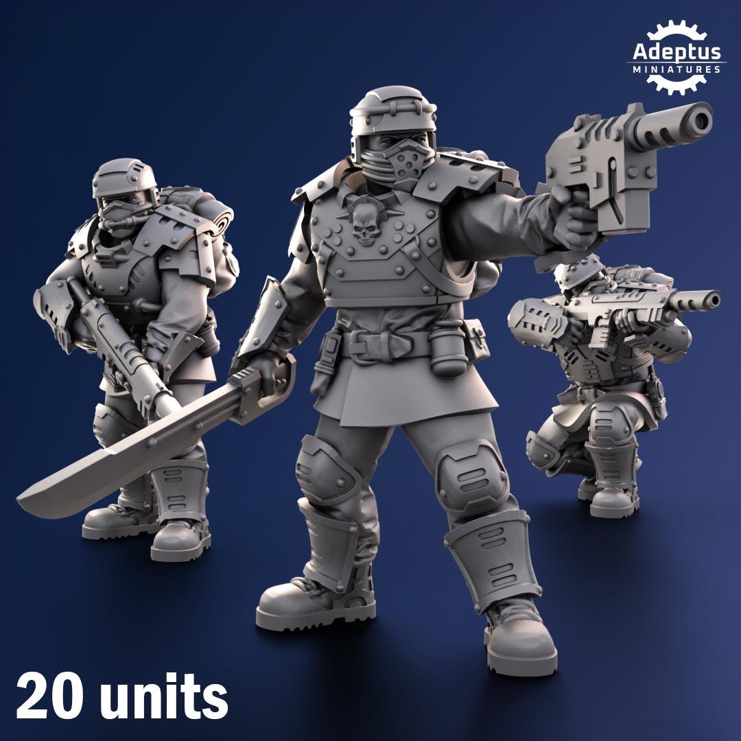 Steelstorm Regiment Squad - Set of 20