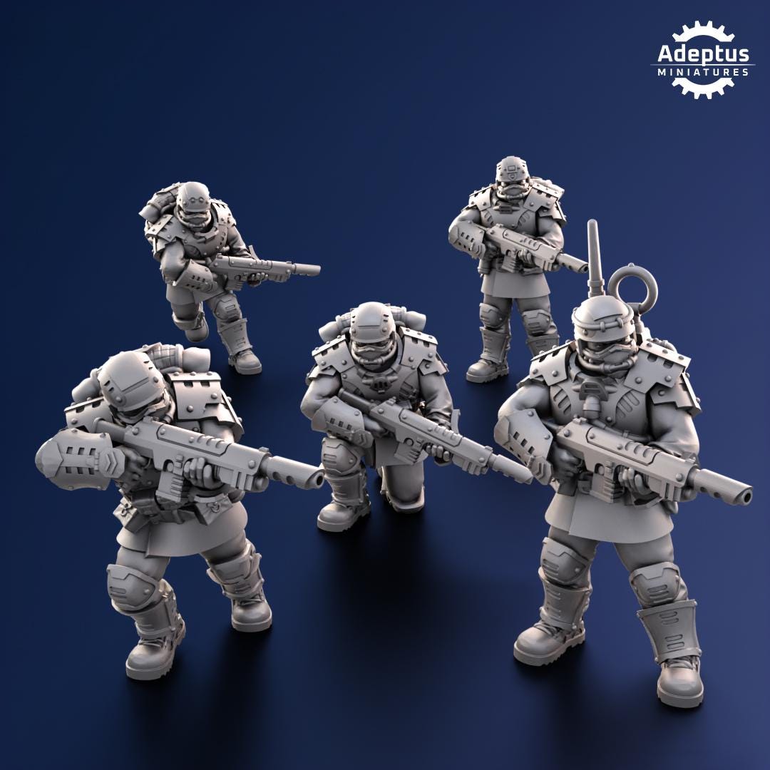 Steelstorm Regiment Squad - Set of 20