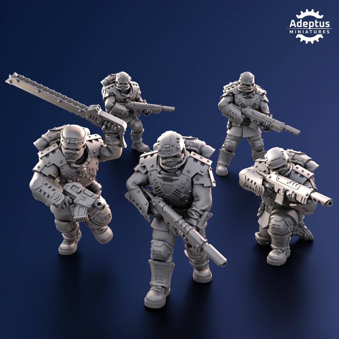 Steelstorm Regiment Squad - Set of 20