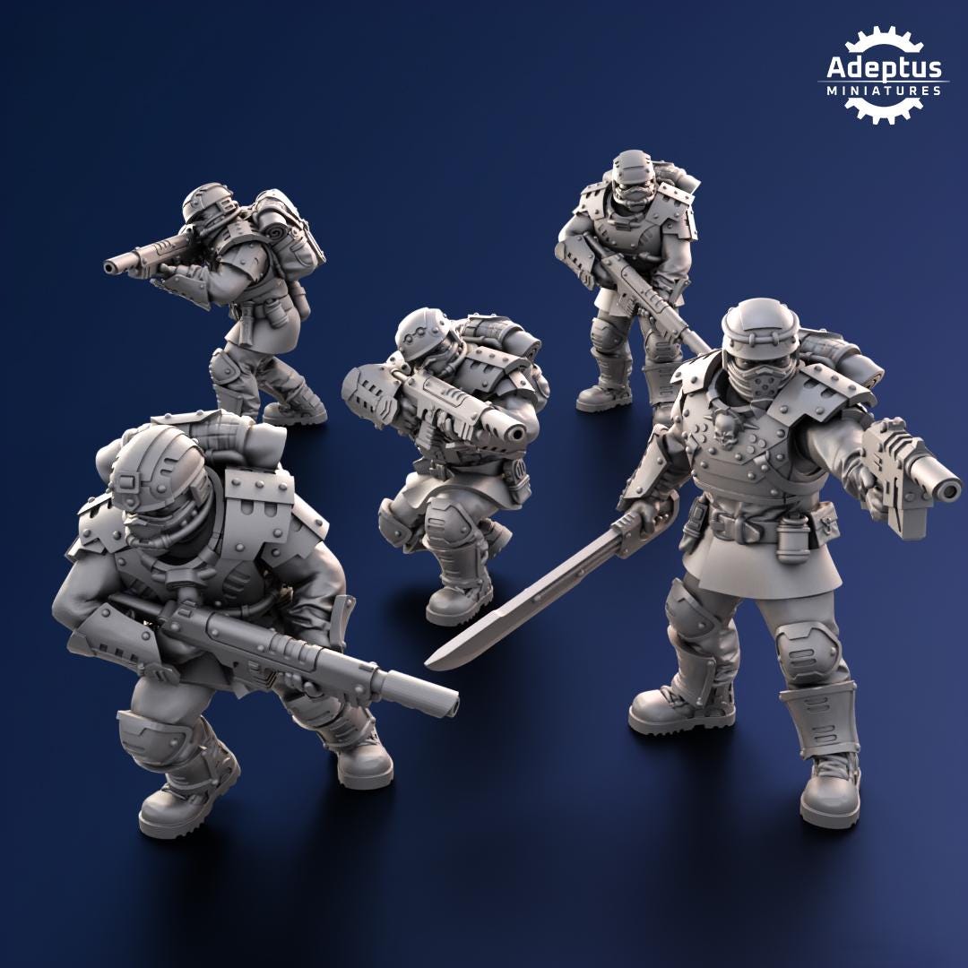 Steelstorm Regiment Squad - Set of 20