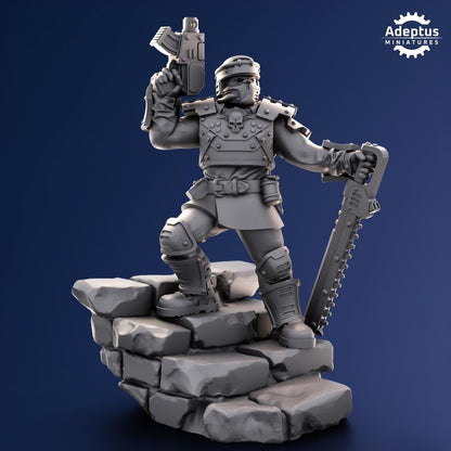 Steelstorm Regiment Command Squad - Commander