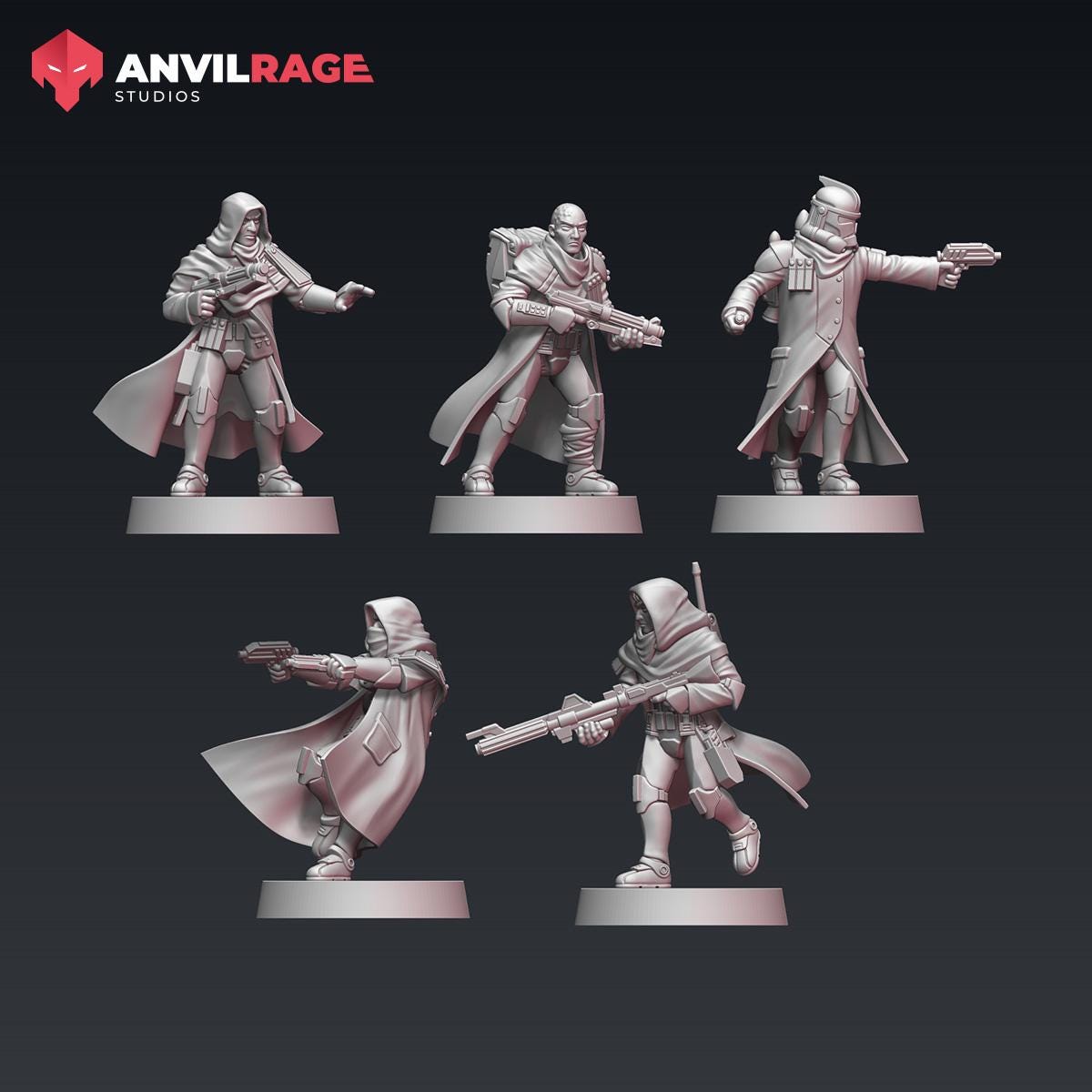 Incognito Replicators - Set of 5