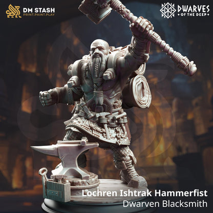 Lochren Ishtrak Hammerfist - Dwarven Blacksmith
