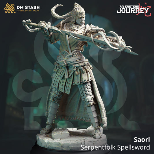 Saori - Serpentfolk Spellsword