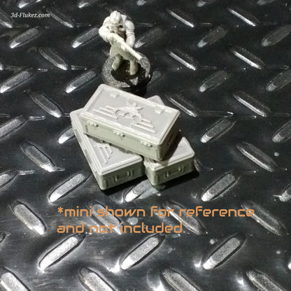Ammo Crates Stack - Terrain Scatter