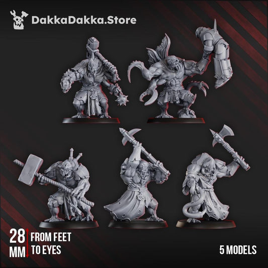 Amalgamants of the Cosmic Harverster - Set of 5