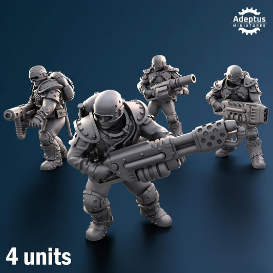 Special Weapons - Greyplate Troops - Set of 4