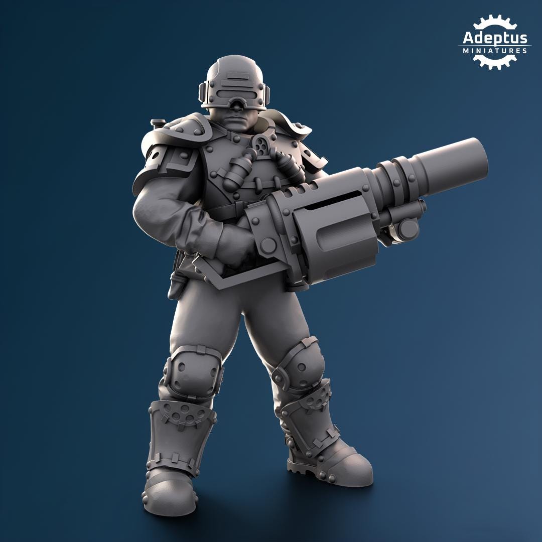Special Weapons - Greyplate Troops - Set of 4