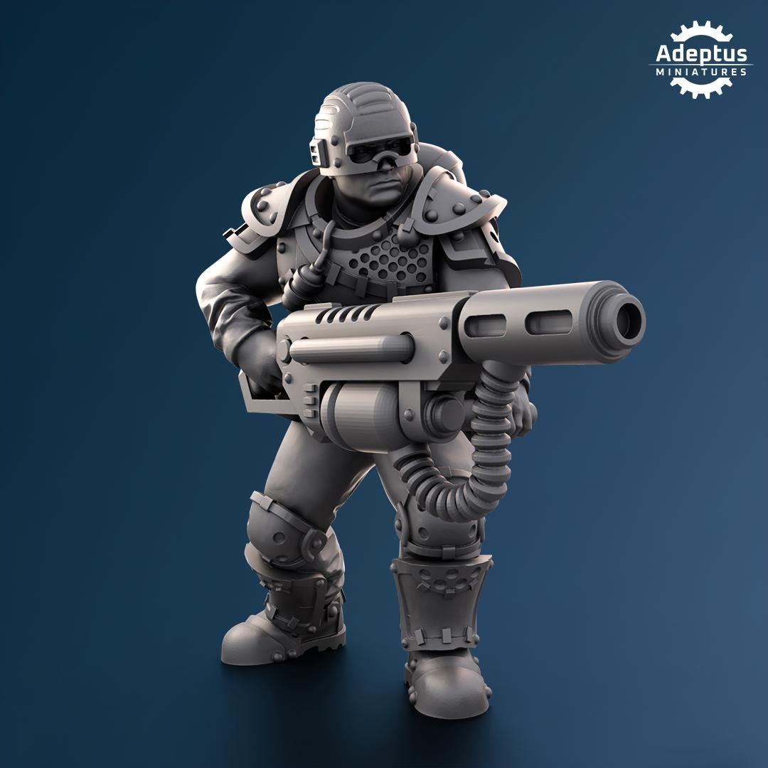 Special Weapons - Greyplate Troops - Set of 4