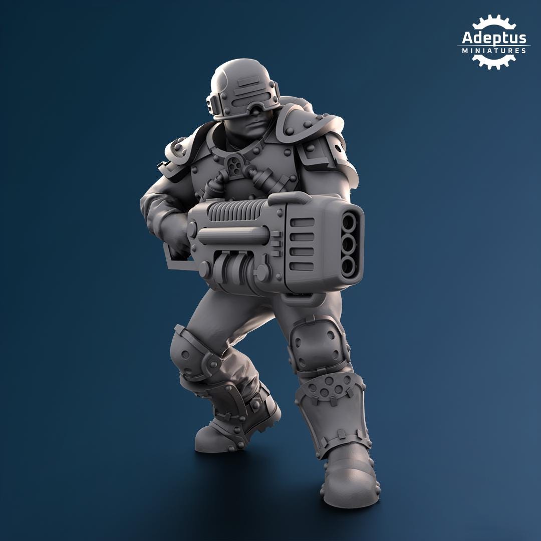 Special Weapons - Greyplate Troops - Set of 4
