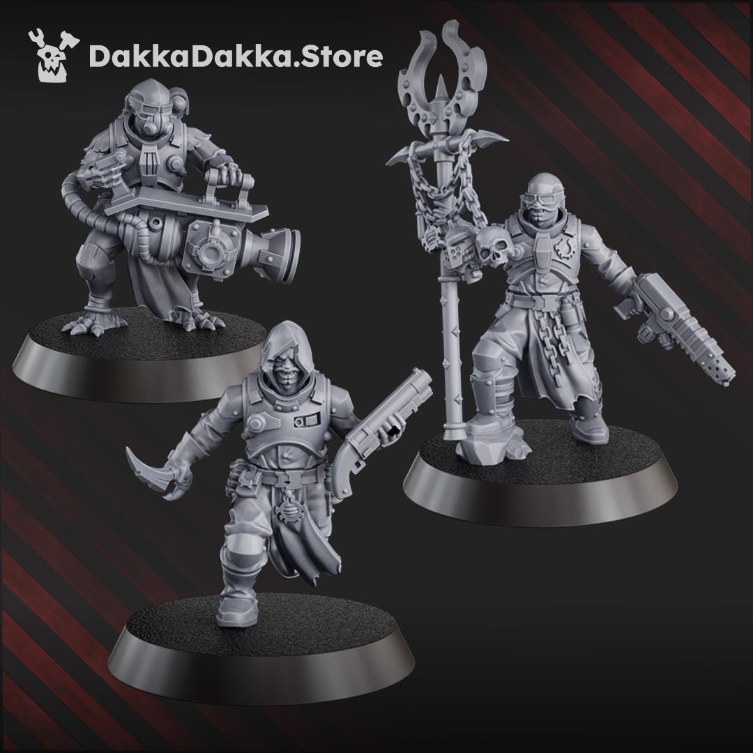 Liquid Team of the Cosmic Harverster - Set of 10