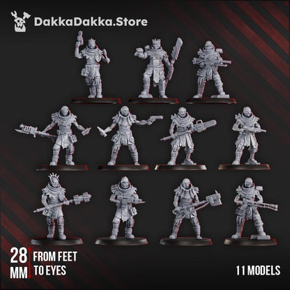 Church Fallen Squad - Set of 10