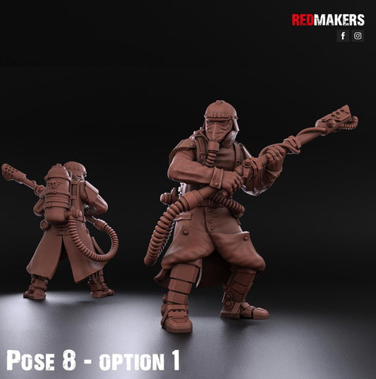 Death Division - Kill Squad - Imperial Force - Pose 8v1