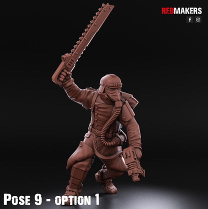 Death Division - Kill Squad - Imperial Force - Pose 9v1