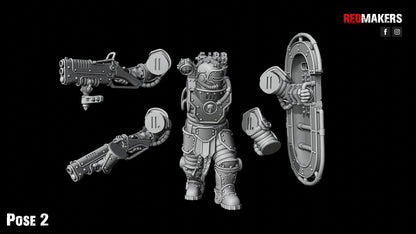 Solar Guard - Kill Squad - Imperial Force - Pose 2