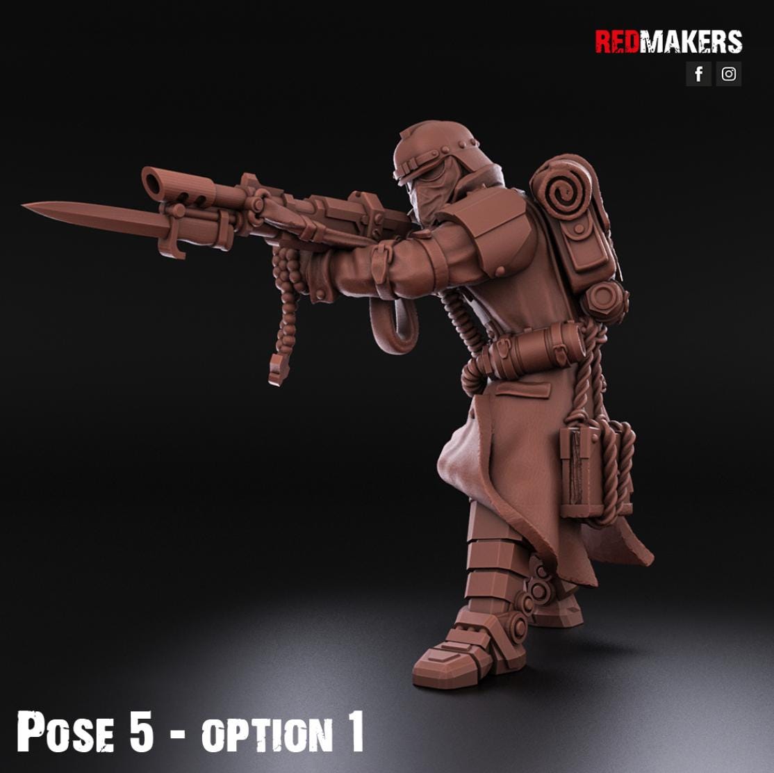 Death Division - Kill Squad - Imperial Force - Pose 5v1