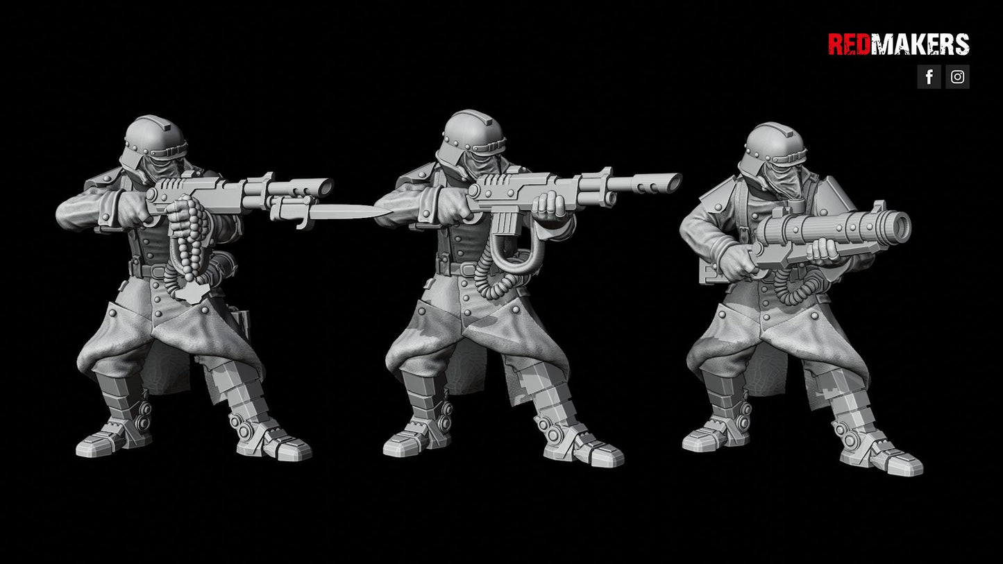 Death Division - Kill Squad - Imperial Force - Pose 5v1