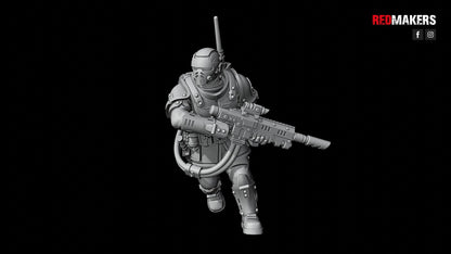 Shock Troops - Elite Squad - Imperial Force - Pose 4