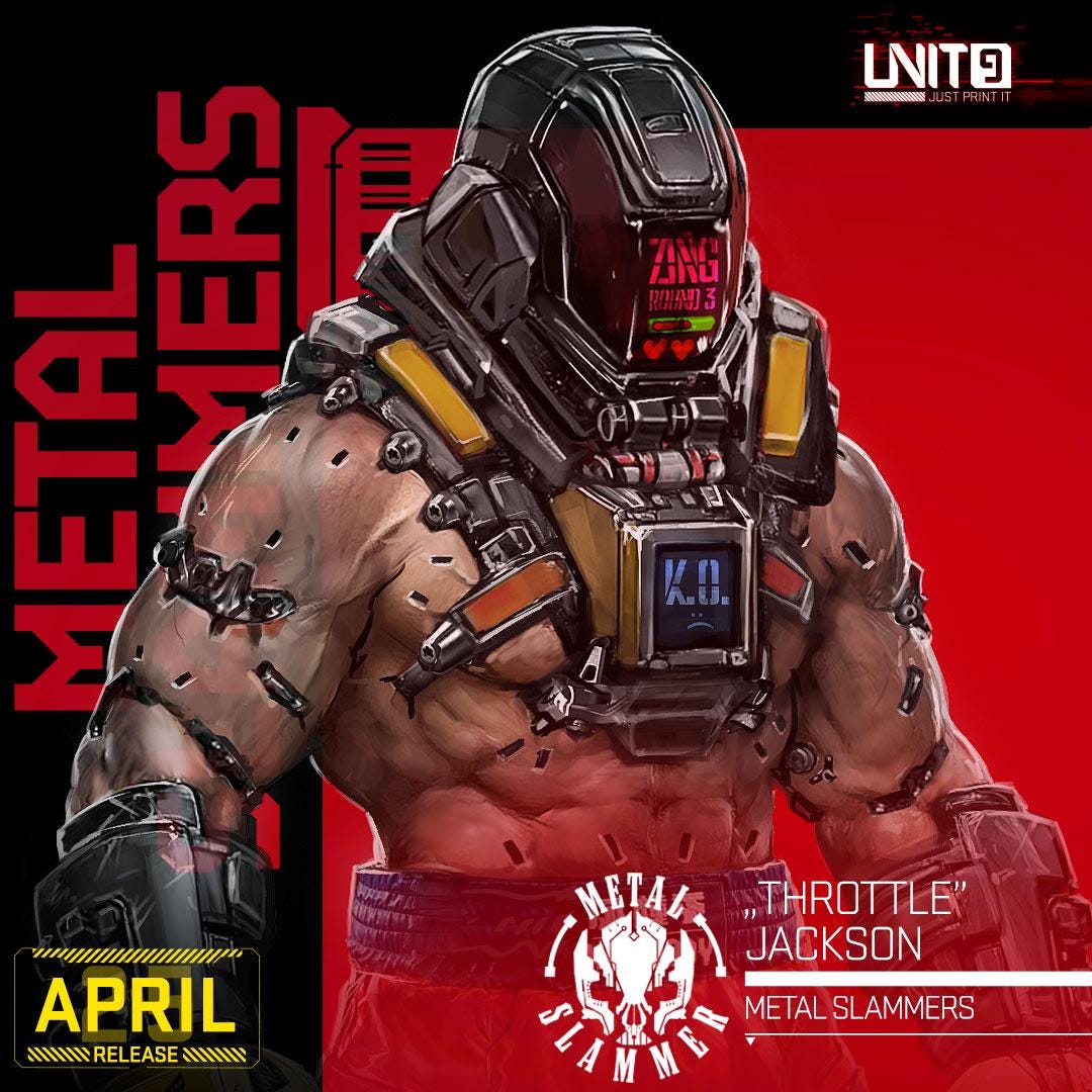 Metal Slammers - Scorch Jackson
