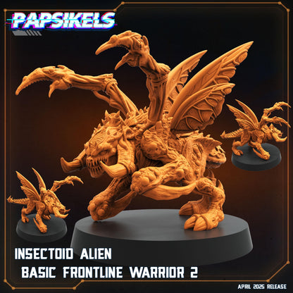 Insectoid Alien Basic Frontline Warrior - 2