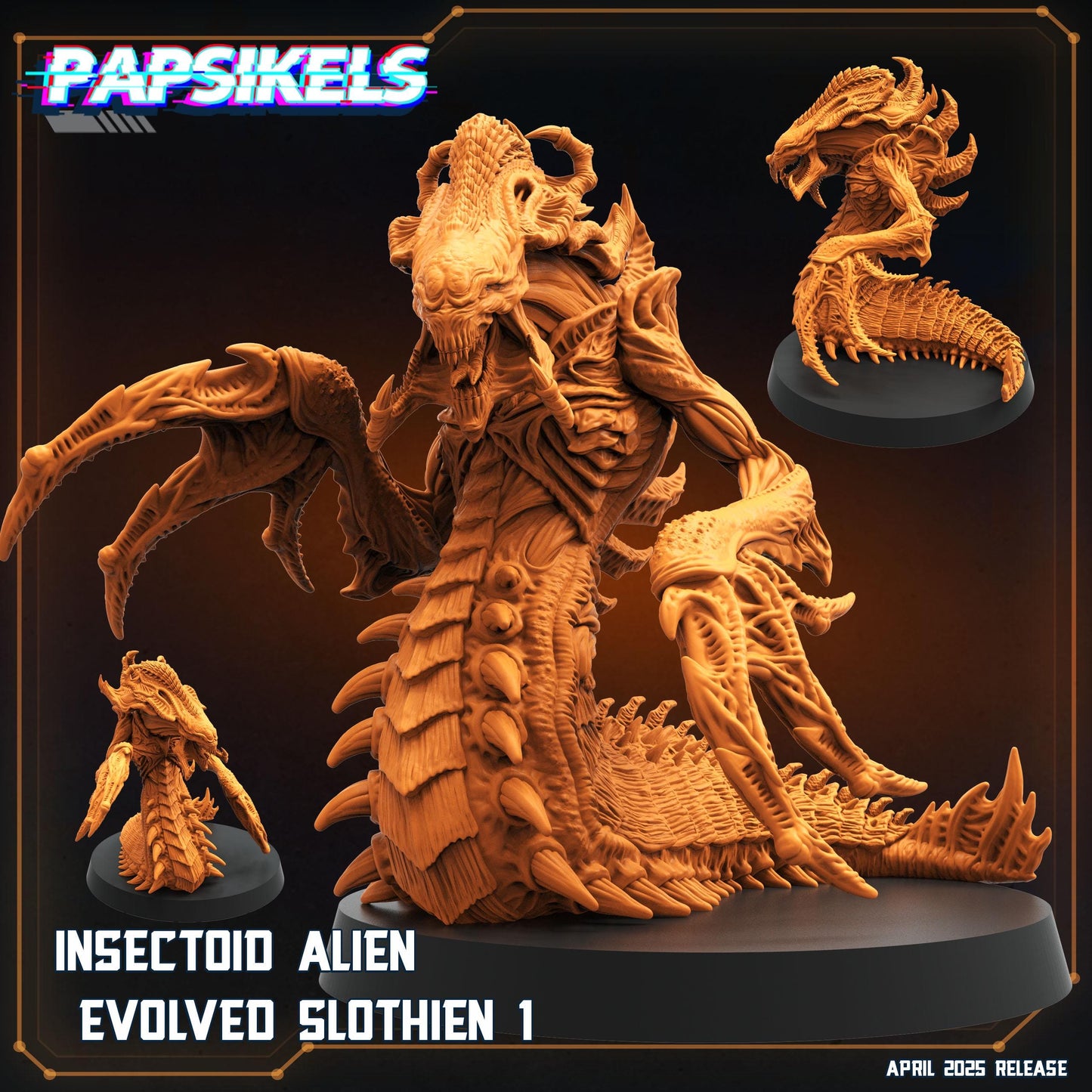Insectoid Alien Evolved Slothien - 1