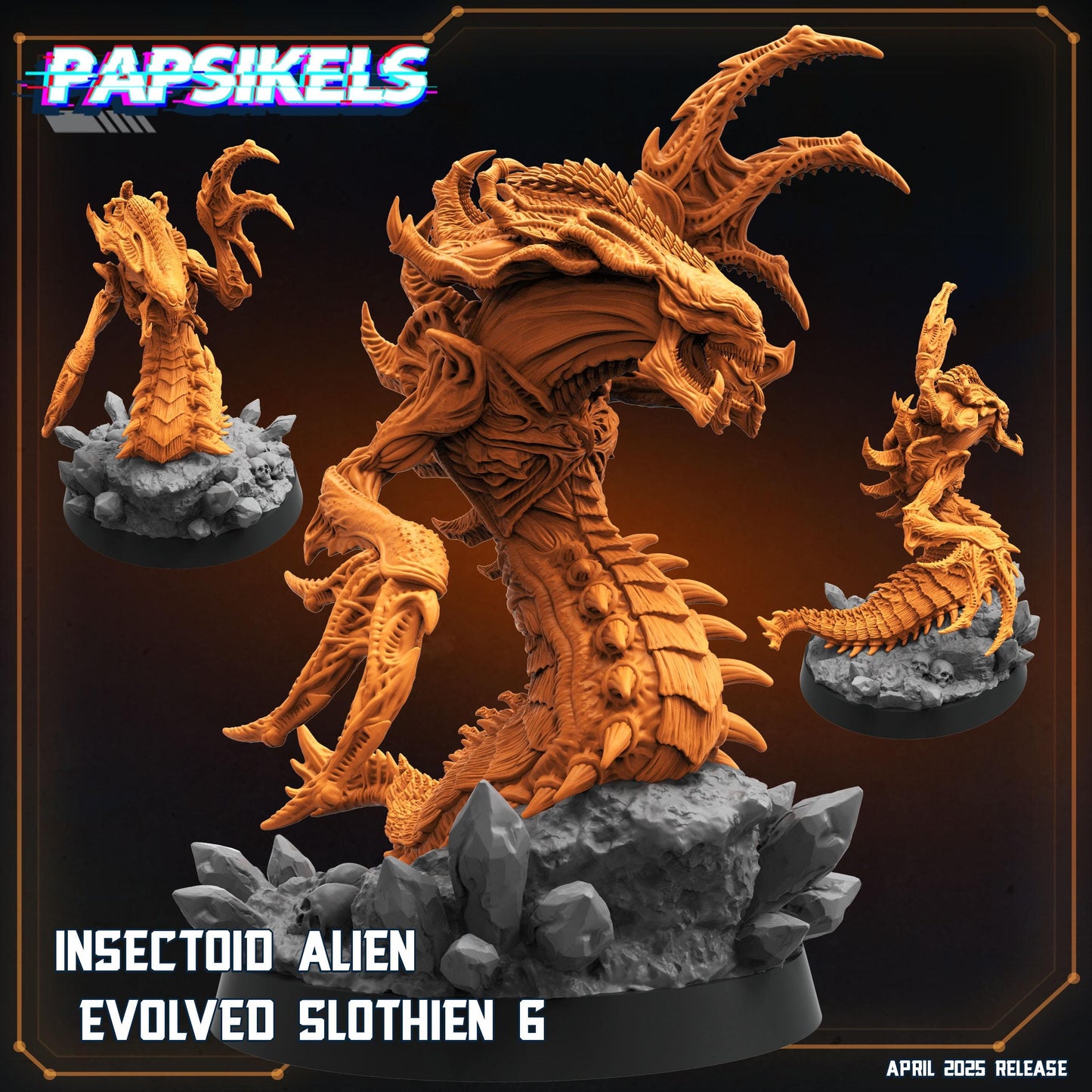 Insectoid Alien Evolved Slothien - 6