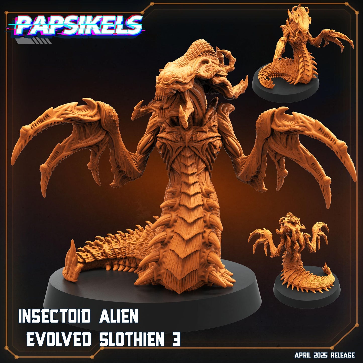 Insectoid Alien Evolved Slothien - 3
