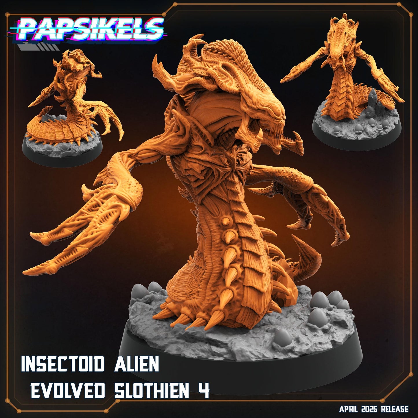 Insectoid Alien Evolved Slothien - 4