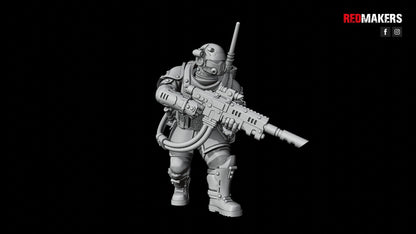 Shock Troops - Elite Squad - Imperial Force - Pose 6
