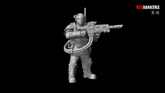 Shock Troops - Elite Squad - Imperial Force - Pose 2