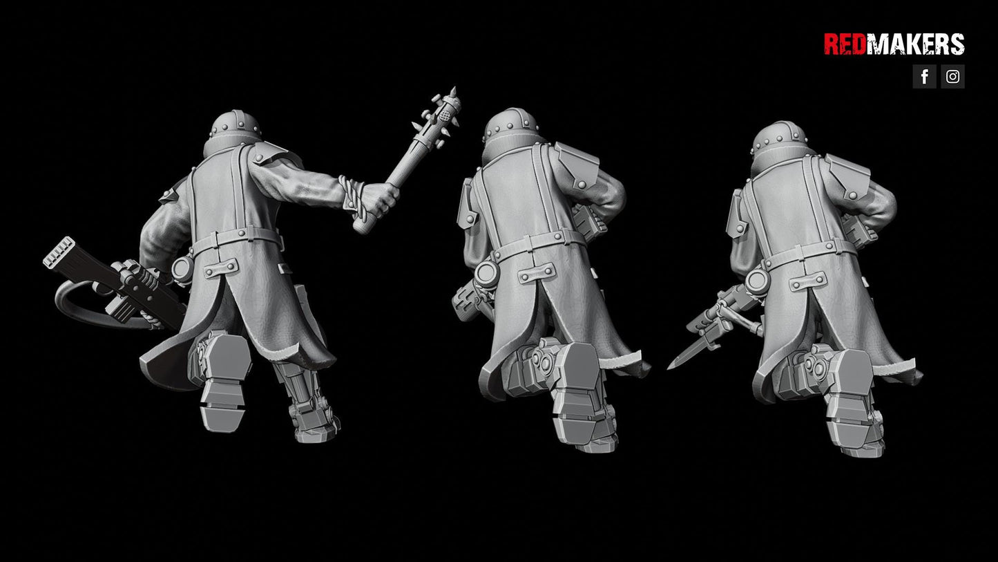 Death Division - Kill Squad - Imperial Force - Pose 10v3