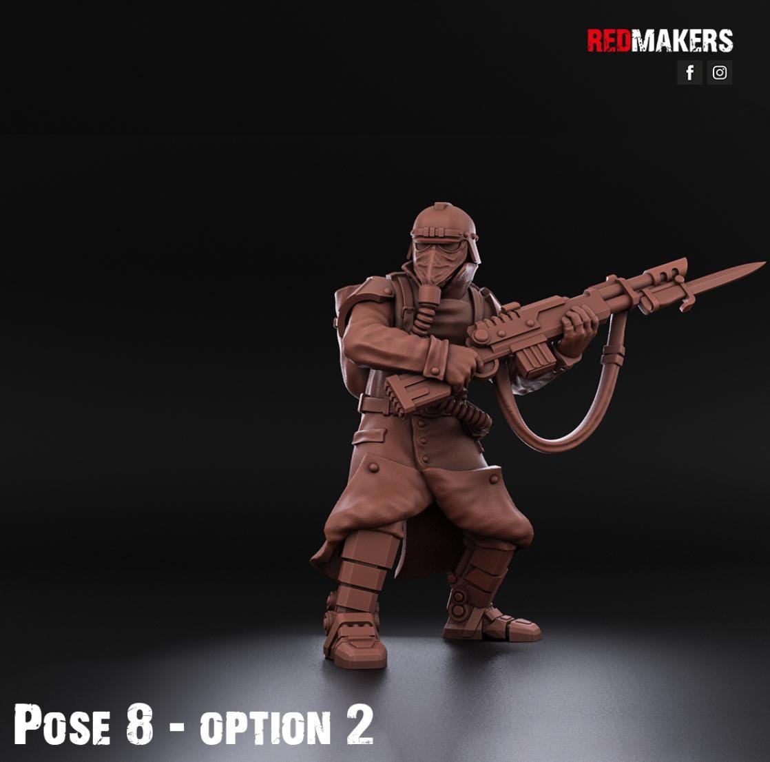 Death Division - Kill Squad - Imperial Force - Pose 8v2