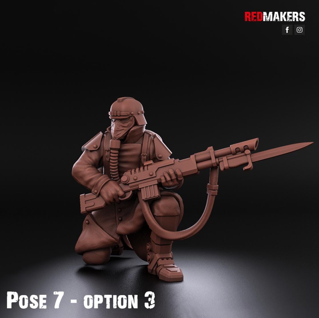 Death Division - Kill Squad - Imperial Force - Pose 7v3